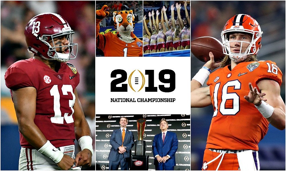 2019 Championship game - Bama/Clemson version 3 - who ya got?