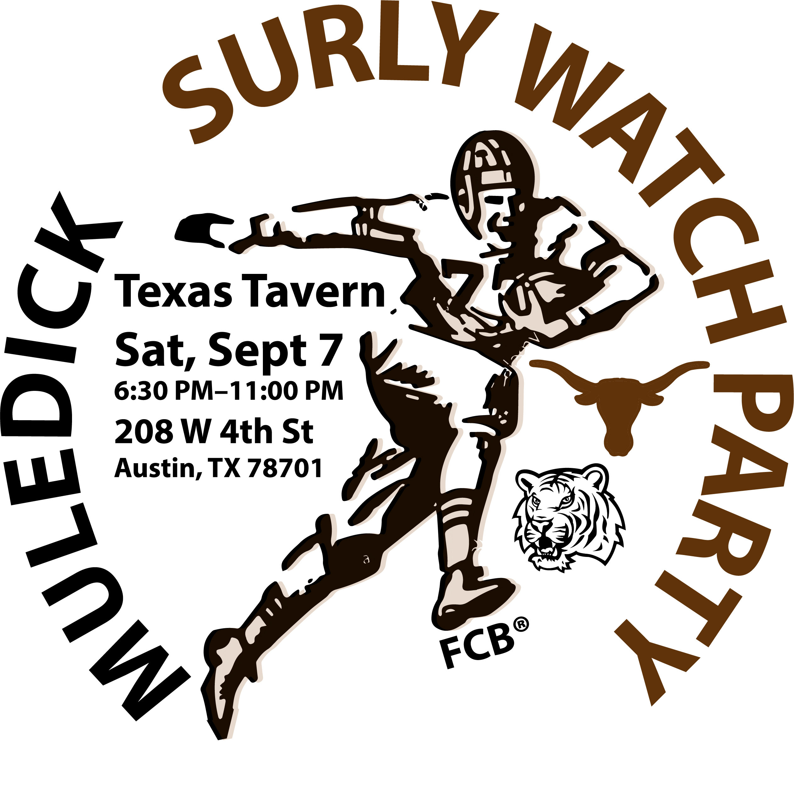 Surlyhorns LSU Game $1000 Bartab - T Squared 208 W 4th